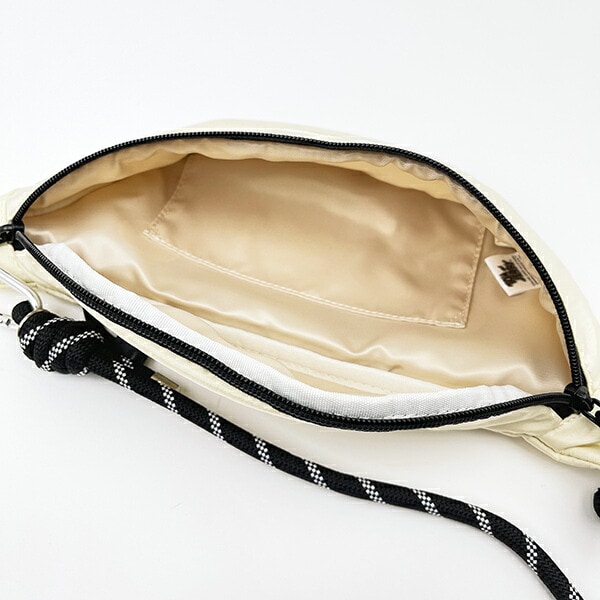 トムとジェリー タフィー カラーボディバッグ ホワイト ウエストポーチ 推し活 トムジェリ