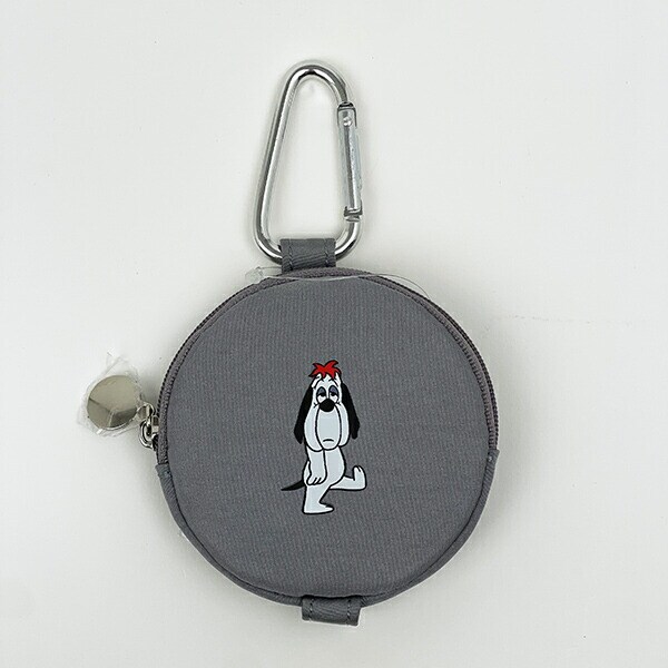 トムとジェリー ドルーピー カラーサークルポーチ グレー 推し活 トムジェリ