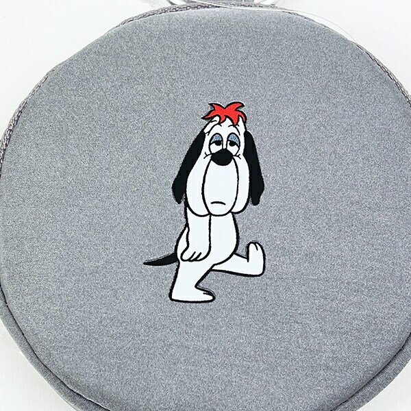 トムとジェリー ドルーピー カラーサークルポーチ グレー 推し活 トムジェリ