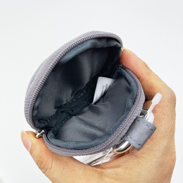 トムとジェリー ドルーピー カラーサークルポーチ グレー 推し活 トムジェリ