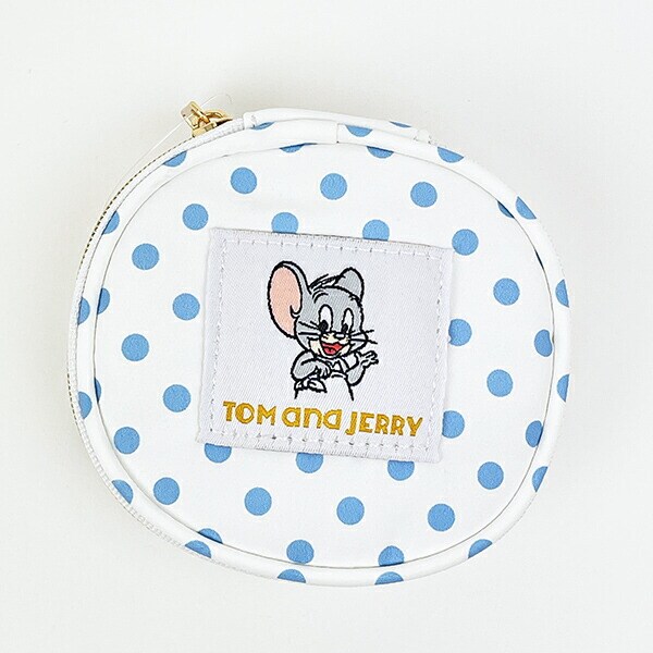 トムとジェリー タフィー おむつアクセサリーポーチ ブルー トムジェリ