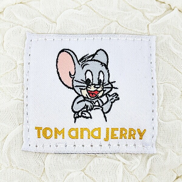 トムとジェリー タフィー おむつアクセサリーポーチ ホワイト トムジェリ