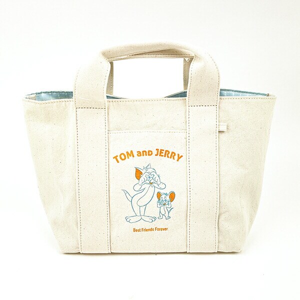 トムとジェリー バースデートートバッグ(ブルー) ランチ トムジェリ