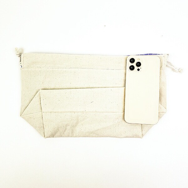 トムとジェリー バースデー巾着ポーチ(パープル) ランチ トムジェリ