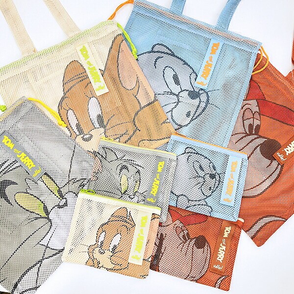 トムとジェリー タフィー ハローメッシュトートバッグ トムジェリ