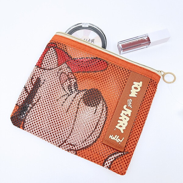 トムとジェリー ドルーピー フェイスメッシュポーチ トムジェリ