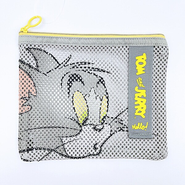 トムとジェリー トム フェイスメッシュポーチ トムジェリ