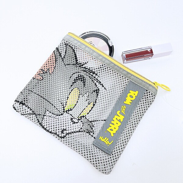 トムとジェリー トム フェイスメッシュポーチ トムジェリ