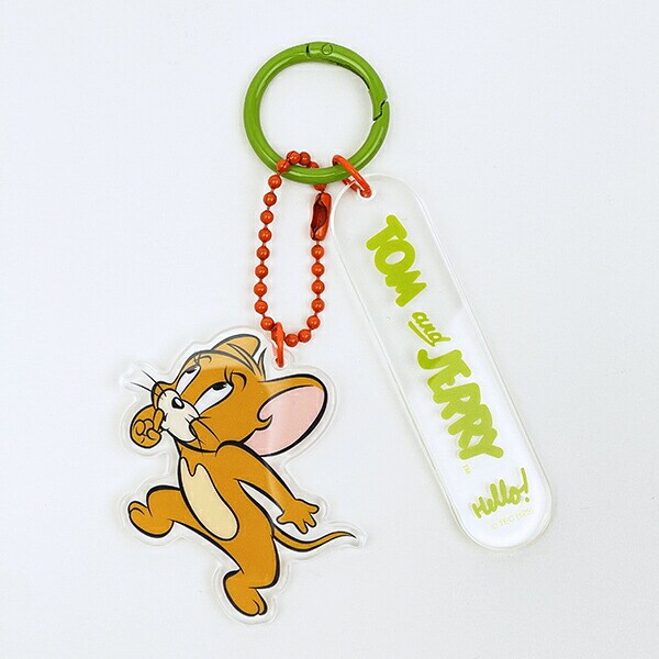 トムとジェリー ジェリー ハローアクリルチャーム キーホルダー トムジェリ