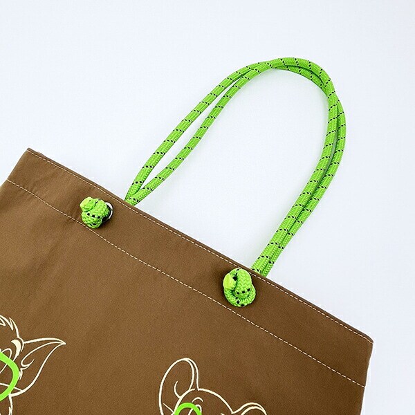 トムとジェリー サングラストートバッグ (ベージュ)