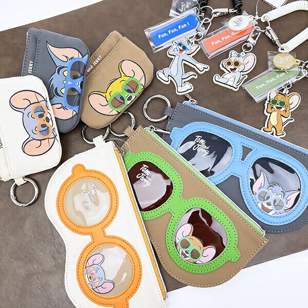 トムとジェリー ジェリー サングラスダイカットポーチ