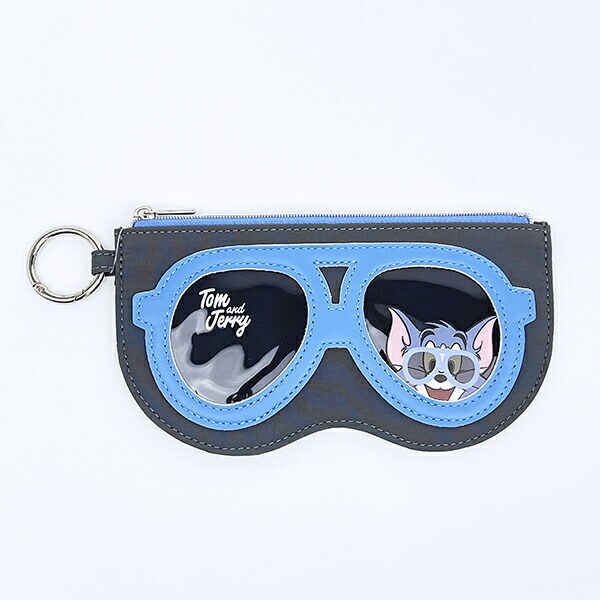 トムとジェリー トム サングラスダイカットポーチ