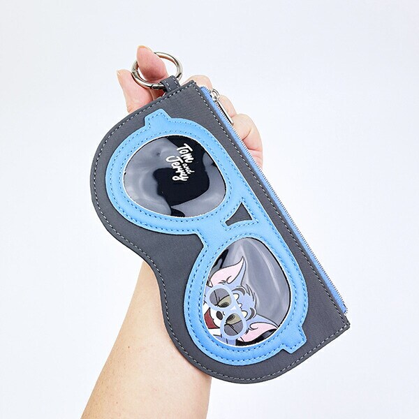 トムとジェリー トム サングラスダイカットポーチ