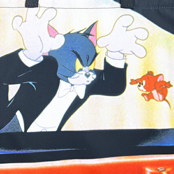 トムとジェリー Piano Concert トートバッグ ブラック トムジェリ