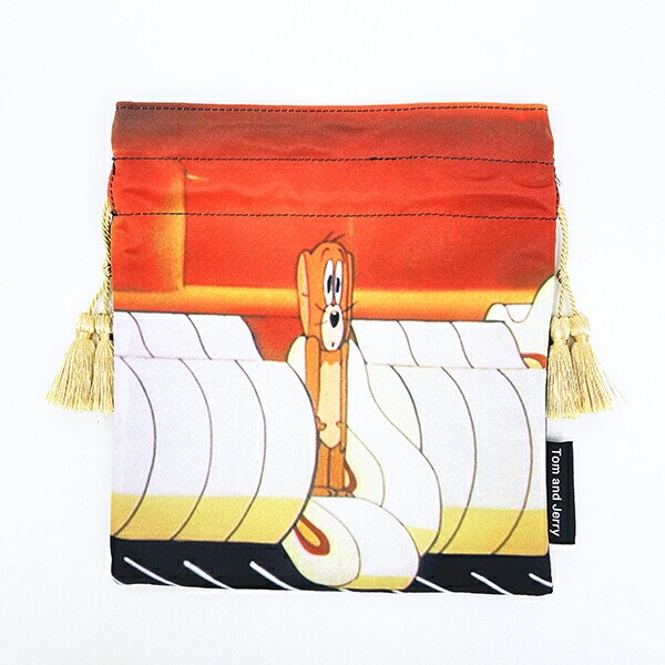 トムとジェリー ジェリー Piano Concert 巾着ポーチ トムジェリ