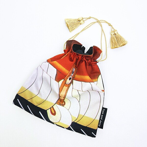 トムとジェリー ジェリー Piano Concert 巾着ポーチ トムジェリ