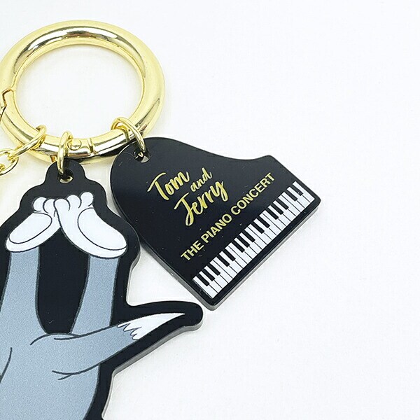 トムとジェリー Piano Concert アクリルチャーム (A) トムジェリ