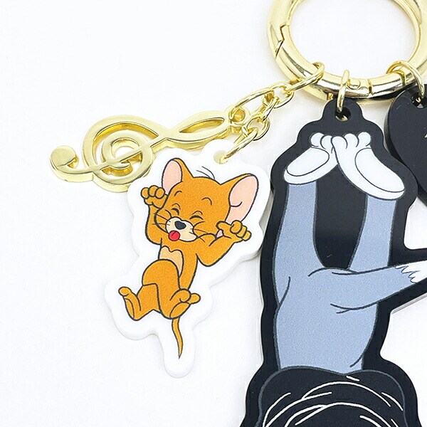 トムとジェリー Piano Concert アクリルチャーム (A) トムジェリ