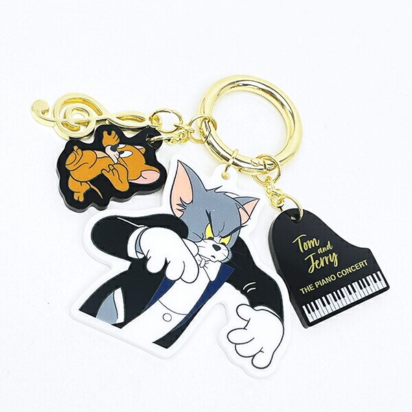 トムとジェリー Piano Concert アクリルチャーム (B) トムジェリ
