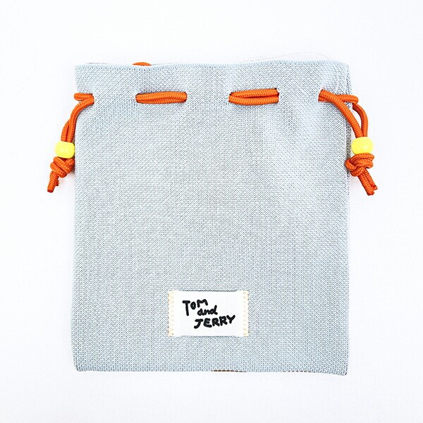 トムとジェリー ジェリー チアフルニット巾着 トムジェリ