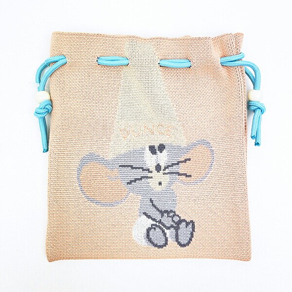 トムとジェリー タフィー チアフルニット巾着 トムジェリ