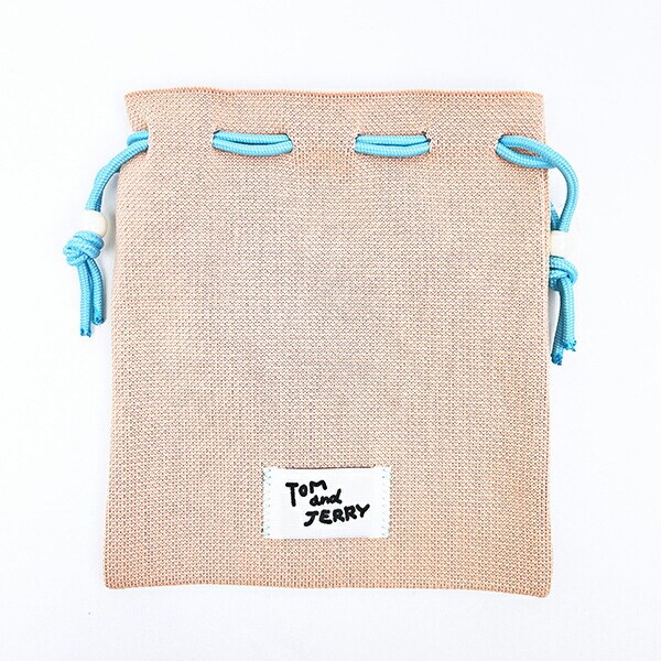 トムとジェリー タフィー チアフルニット巾着 トムジェリ