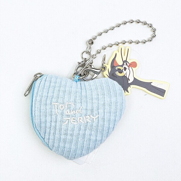 トムとジェリー トム チアフルハートポーチチャーム キーホルダー トムジェリ