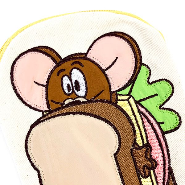 トムとジェリー フラットサンドポーチ （ジェリー） 小物入れ TOMandJERRY