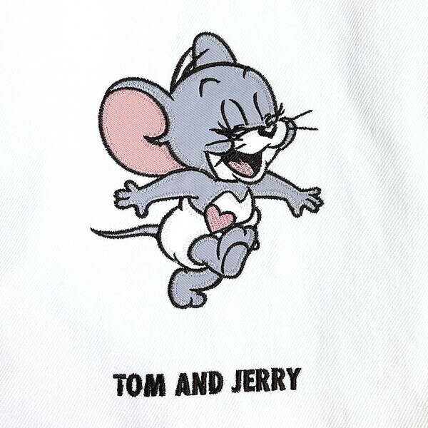 トムとジェリー タフィー タイニークラブスマイルトートバッグ（ブルー） 推し活バッグ Tom and JERRY