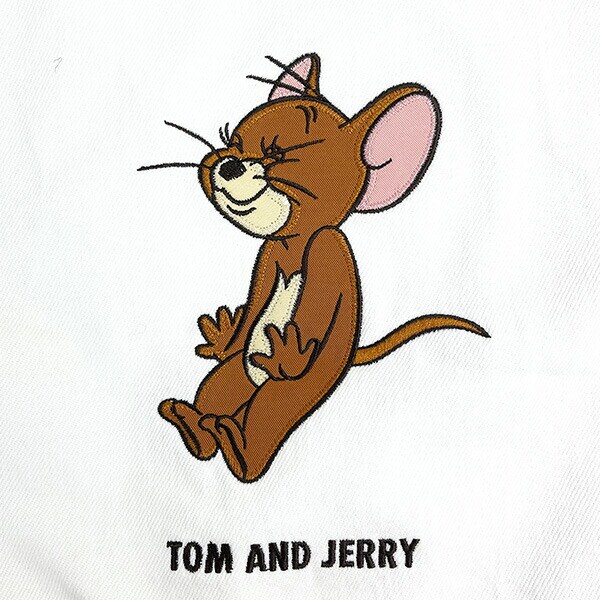 トムとジェリー ジェリー タイニークラブスマイルトートバッグ（ブラウン） 推し活バッグ Tom and JERRY