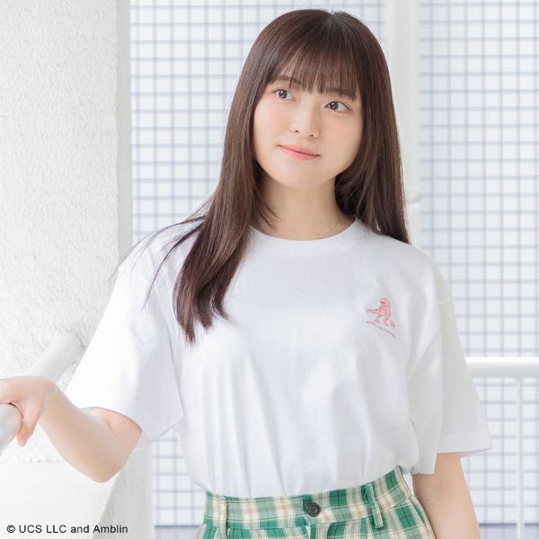 ジュラシックパーク ラバープリントTシャツ Jurassic Park ホワイト フリーサイズ 映画