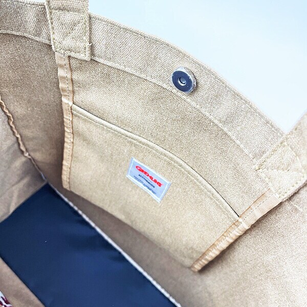 グレムリン ウォッシュキャンバストートバッグ ベージュ ACCOMMODE アコモデ