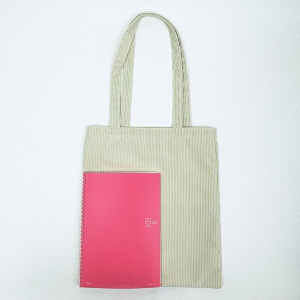 トムとジェリー (タフィー) フロッキー配色トートバッグ トムジェリ