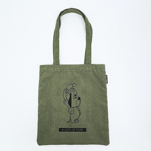 トムとジェリー (ドルーピー) フロッキー配色トートバッグ トムジェリ