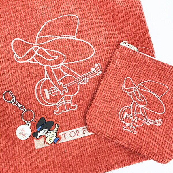 トムとジェリー (ペコスおじさん) 配色ラバーチャーム キーホルダー トムジェリ