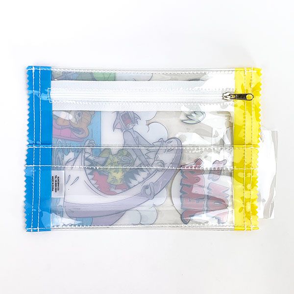 トムとジェリー ポスタープリント PVCポーチ イエロー ポーチ 小物入れ アウトドア 学校 オフィス