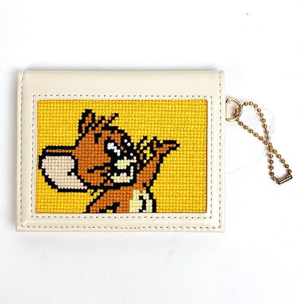 トムとジェリー ジェリー パスケース ピクセル YE 定期入れ イエロー