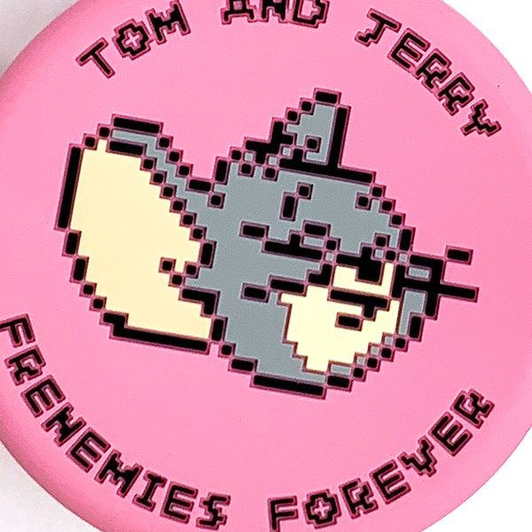 トムとジェリー タフィー シリコンポーチ ピクセル PI 小物入れ ピンク