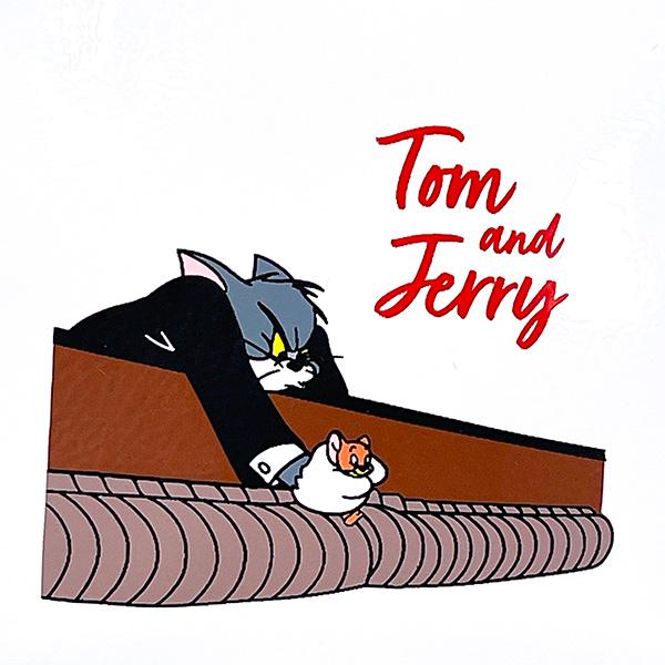 トムとジェリー PianoConcert ミニポーチ ホワイト 小物入れ 小物入れ TOM and JERRY