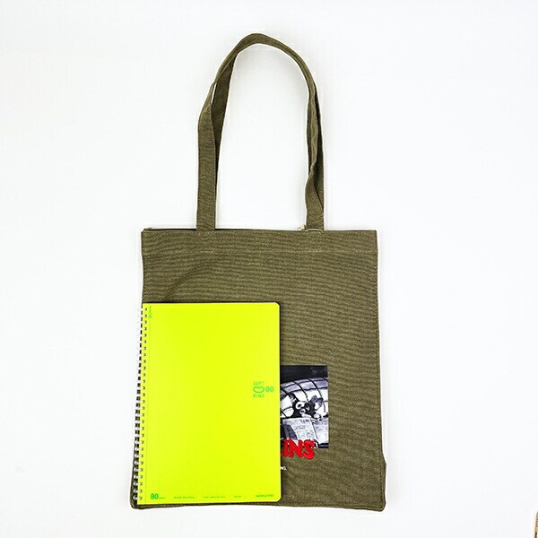 グレムリン ウォッシュキャンバストートバッグ カーキ ACCOMMODE アコモデ