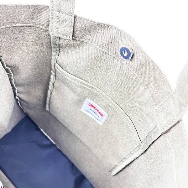 グレムリン ウォッシュキャンバストートバッグ カーキ ACCOMMODE アコモデ