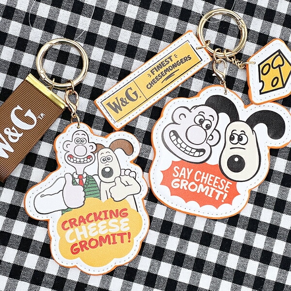 ウォレスとグルミット キーホルダー (A)