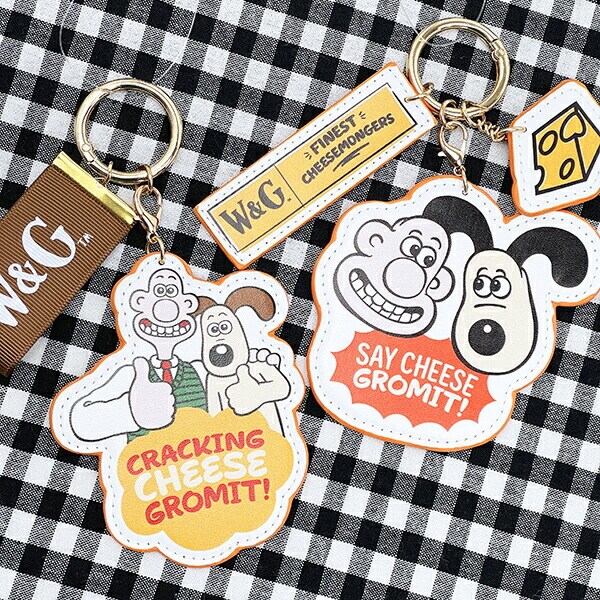 ウォレスとグルミット キーホルダー (B)