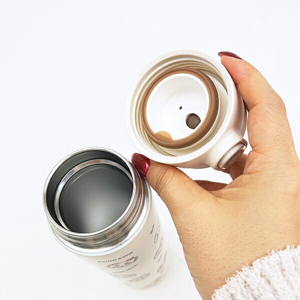 ちいかわ ワンタッチステンレスボトル(500ml) リボン 水筒 ランチ