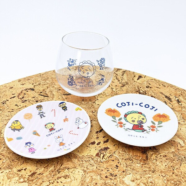 コジコジ ワンポイント 小皿 FLOWER BLEAK TIME 食器 日本製