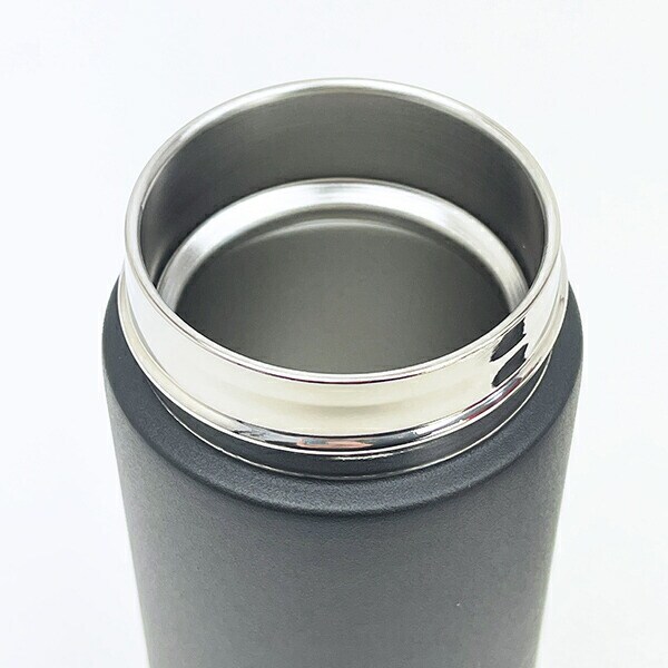 スヌーピー ジョークール ハンドル付ステンレスボトル【350ml】 ブラック モノトーン 水筒 SNOOPY