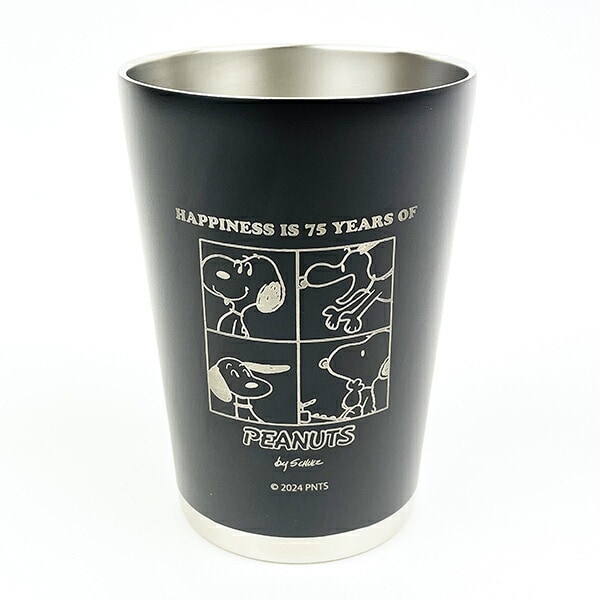 スヌーピー PEANUTS 75th ステンレスタンブラー(L) コップ SNOOPY