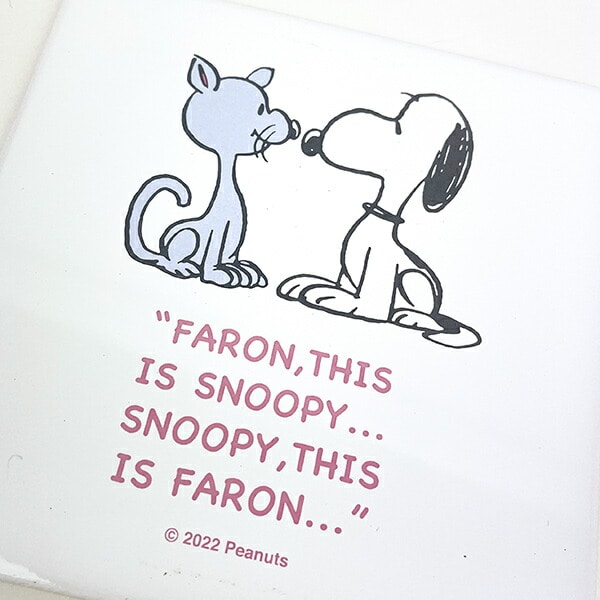 スヌーピー キッチンプレート(向かい合い) スヌーピー＆ファーロン 鍋敷き SNOOPY 日本製