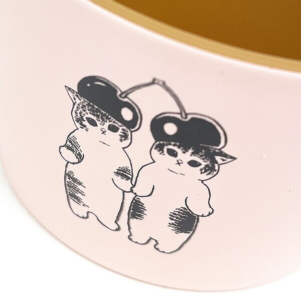 モフサンド mofusand さくらんぼ スープカップ (ピンク) 汁椀 日本製