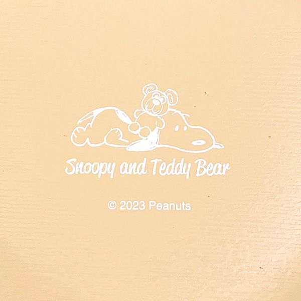 スヌーピー SNOOPY&Teddy Bear 深皿 L イエローランチ キッズ